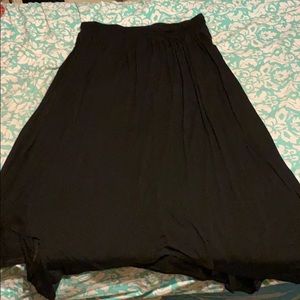 Long Black Skirt